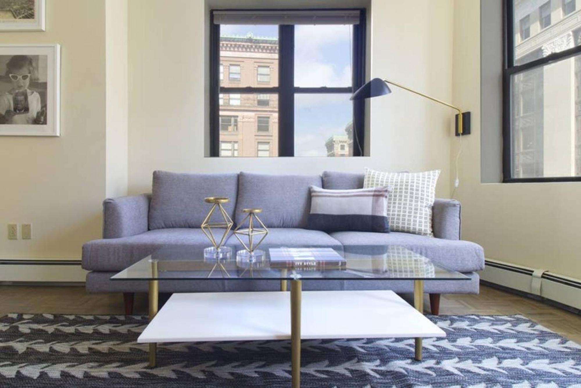 Elegant 2 Bed 2 Bath Furnished In Fidi Boston
